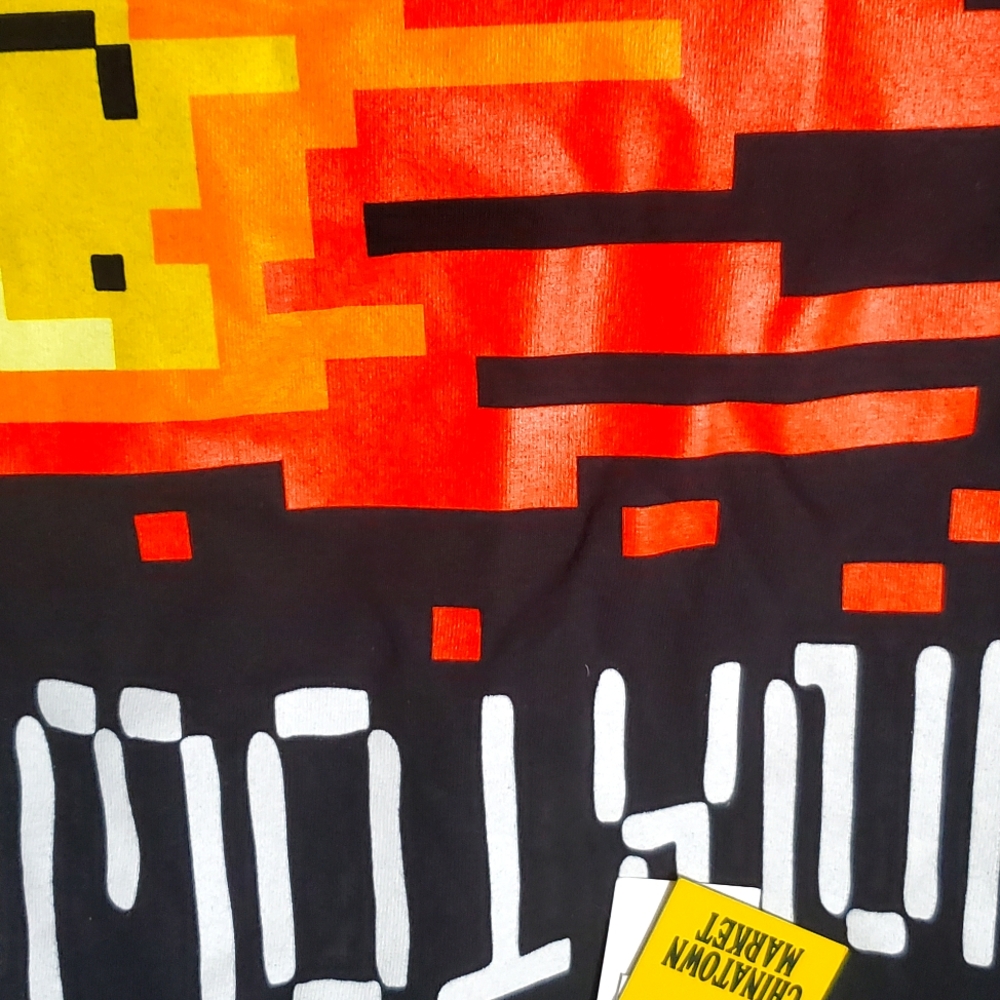 CHINATOWN MARKET FIREBALL T-SHIRT Large New with Tags - Picture 4 of 4